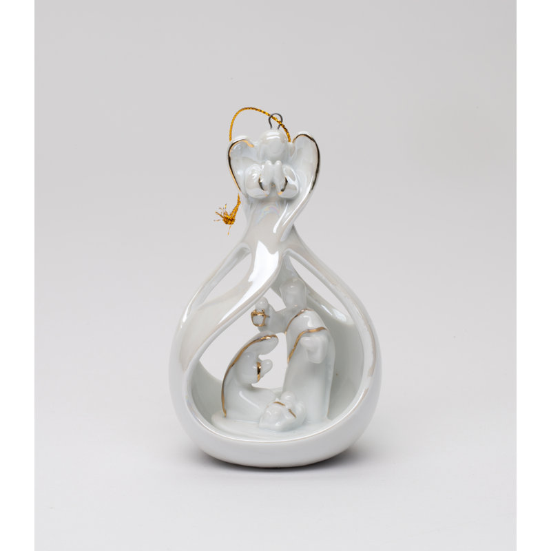 Figurine décorative suspendue ange gardien