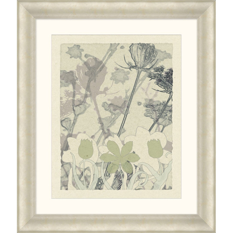 Transparent Blooms 4 Print