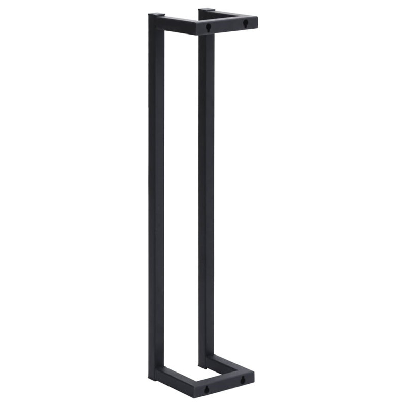 Azusa 12.5 cm L 1 - Bar Over-the-Door Towel Rack, Black