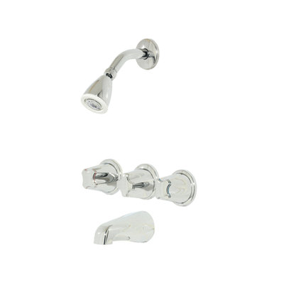 Dual Function Tub and Shower Faucet with Trim