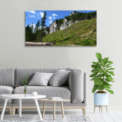 Rocky Peaks - Wrapped Canvas Print