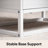 Ioannes 4-Drawer Wood Dresser for Bedroom, White Dresser with Sturdy Metal Frame, Modern Storage Organizer Chest of Drawers For Closet, Entryway, Hallway-85646372
