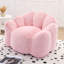Canapé Lotus Méridienne rembourrée de mousse sans assemblage avec anneau de traction et base antidérapante, mousse à mémoire de forme haute densité pour le salon, la chambre à coucher et le dortoir-131313102