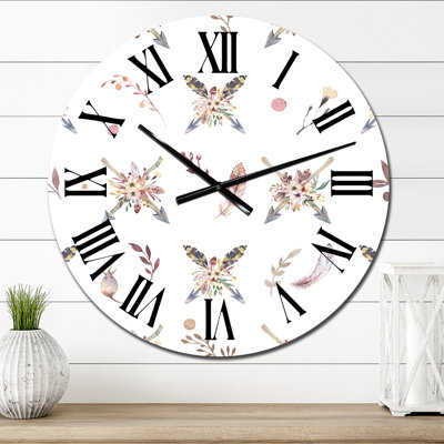 Horloge murale Boho