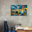 «Epic Graffiti», Italie, Florence Ponte Vecchio At Night, par Pedro Gavidia, art mural sur toile, 40 po x 26 po-114790957