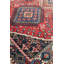 Yalameh Hand Knotted Wool Geometric Area Rug in Red