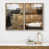 Brown Floater Framed Canvas