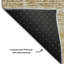 Tapis doré lavable à la machine Premium Gerardo-510425155