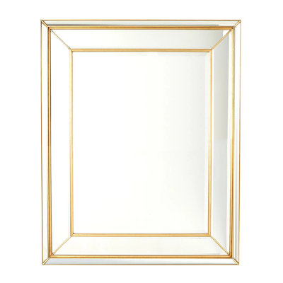 Bevel On Bevel Flat Wall Mirror
