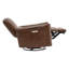 Fauteuil inclinable électrique pivotant en cuir véritable Sant-121439191