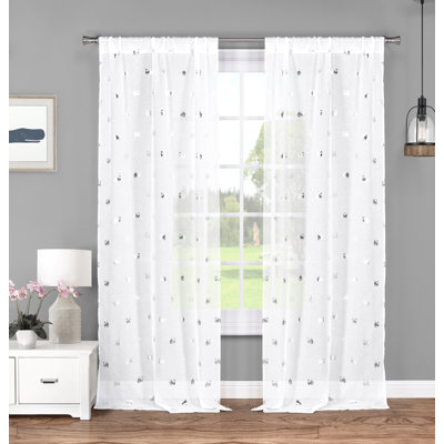 Tomasz Semi Sheer Curtain Pair