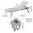 Outdoor Rattan Chaise Lounge Outdoor Metal Chaise Lounge Set with Table