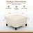 Modern Modular Sectional Sofa With Reversible Chaise, Corduroy Upholstery,4-Seater Couch With Removable Ottotmans For Living Room-662868567