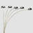 Vacie 84'' Arched Floor Lamp-1190065727
