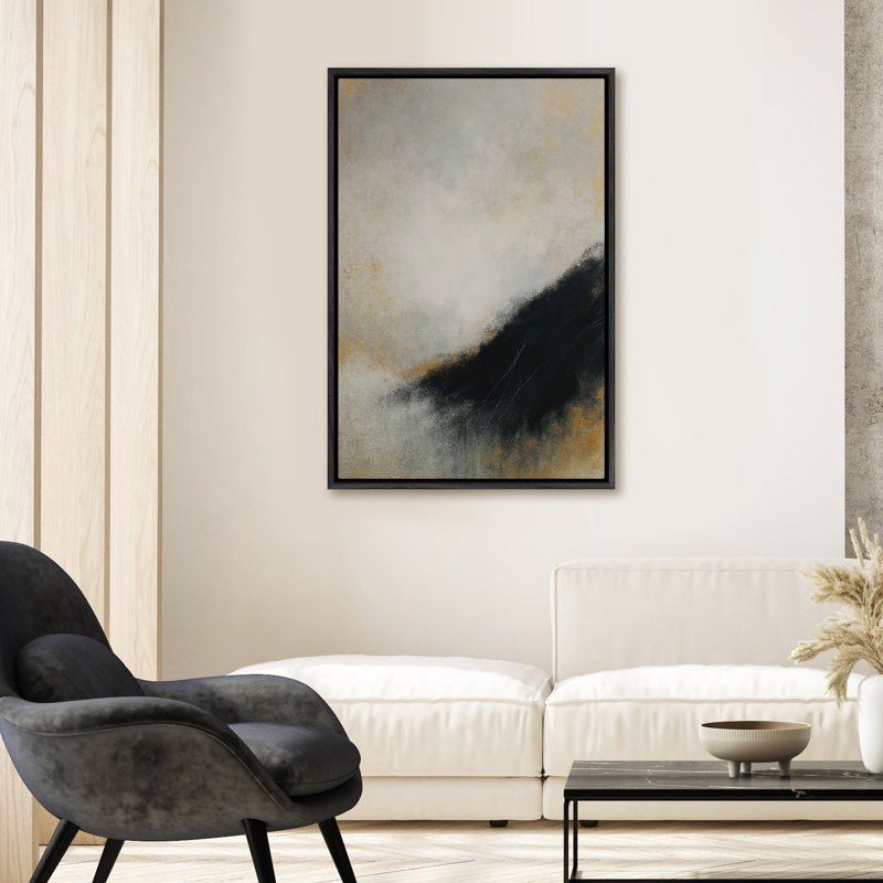 Art mural encadré, rétro, antique, classique pour chambre à coucher, H 24 po x l 16 po, Noir, noir, noir, noir