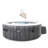 Intex 4 - Person 140 - Jet Round Inflatable Hot Tub in Gray