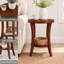Table de bout ronde Dinh avec tablette-1448243341