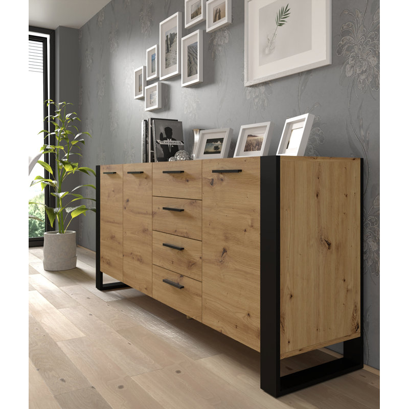 Bazan 100 Cm Wide 1 Drawer Sideboard