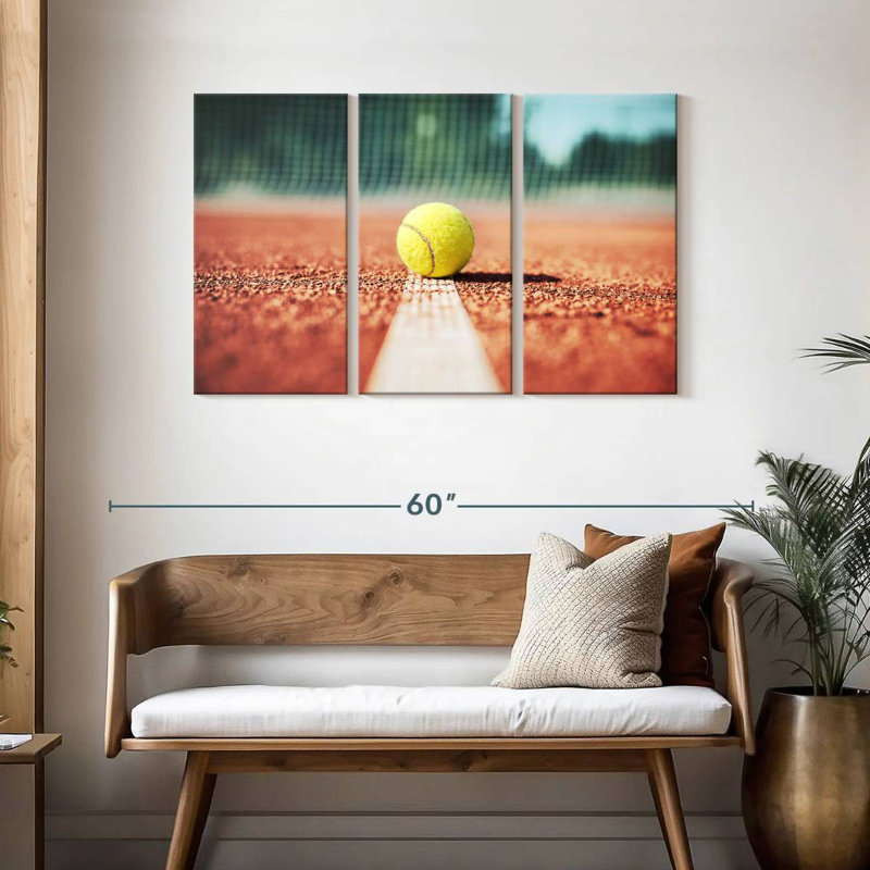 Balle de tennis simple Sireci, H 28 po x l 45 po