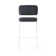 Sixty Upholstered Counter Stool with Metal Frame