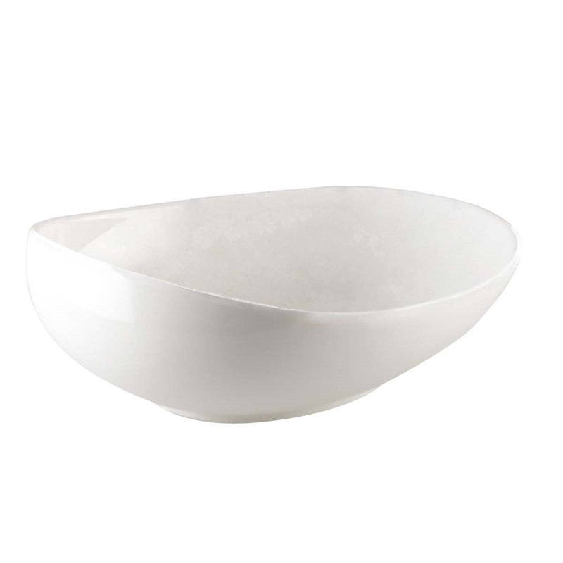 White Ceramic Soup Plate 22cm