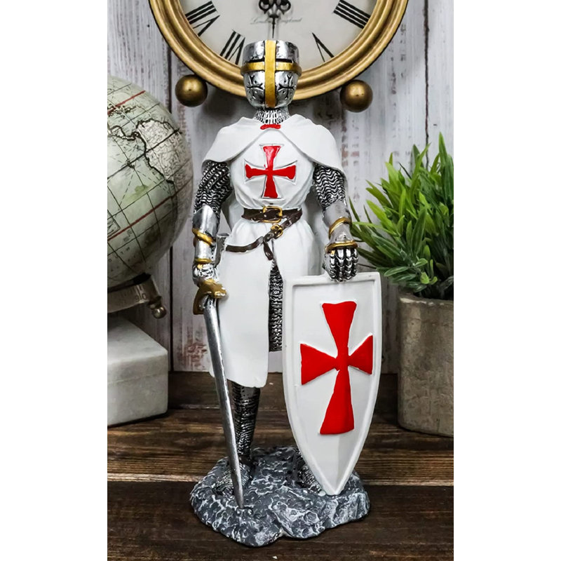 Manthei chevalier croisé blanc