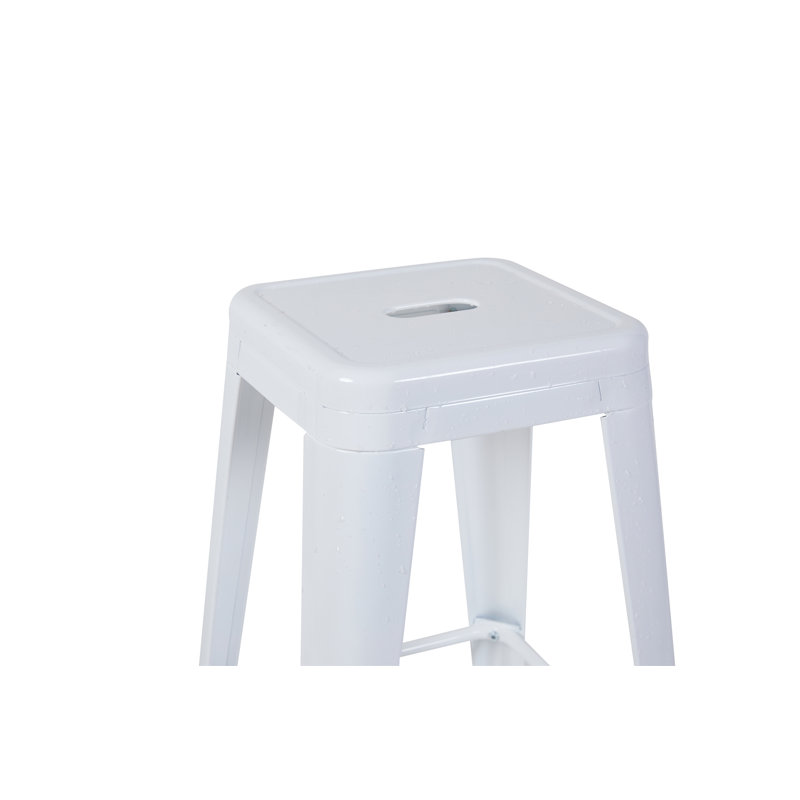 Tabouret à hauteur de comptoir 24 po, White, Counter Stool (24" Seat Height)