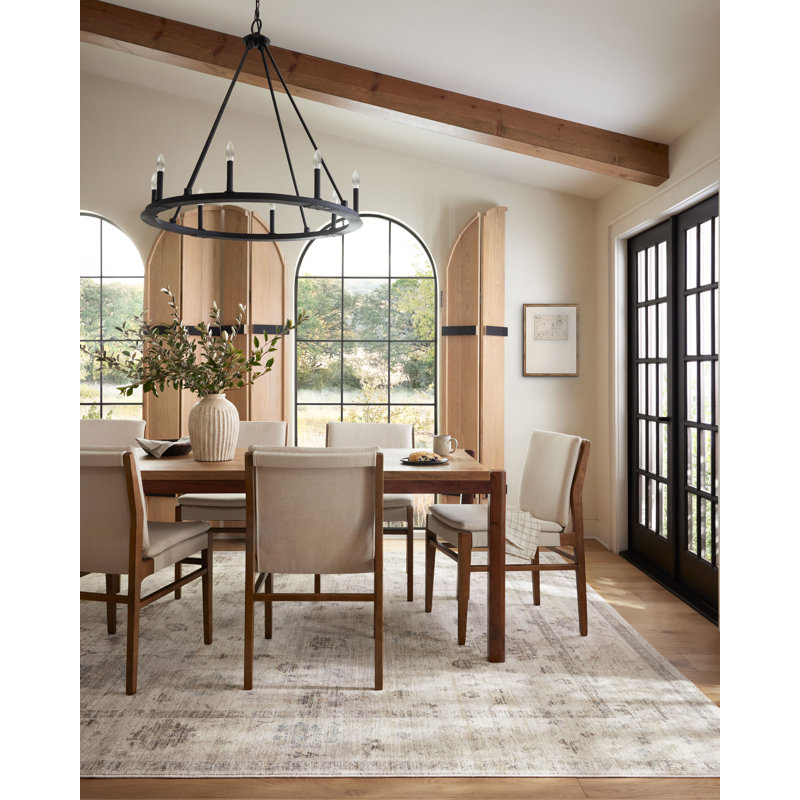 Magnolia Home By Joanna Gaines X Loloi Millie Silver / Dove Area Rug, Rectangle 7'10" x 10'