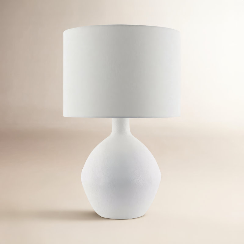 Acord Hirotada Table Lamp, White, White