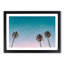 Palm Trees in Sydney Australia in Abstract - Picture Frame Graphic Art Print-55737359-55737361