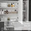 Armoire à pharmacie de salle de bain avec tablette réglable - H 25,5 po x l 35,5 po x P 6 po, blanc, fixation murale, lumières et miroir 26 po x 36 po, tablette ultrabrillante, alimentée, rangement