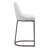 Penlope Upholstered Counter Stool with Metal Frame-314875372