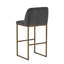 Tabouret de bar Nevin - gris ombre-1019375713-1019317874