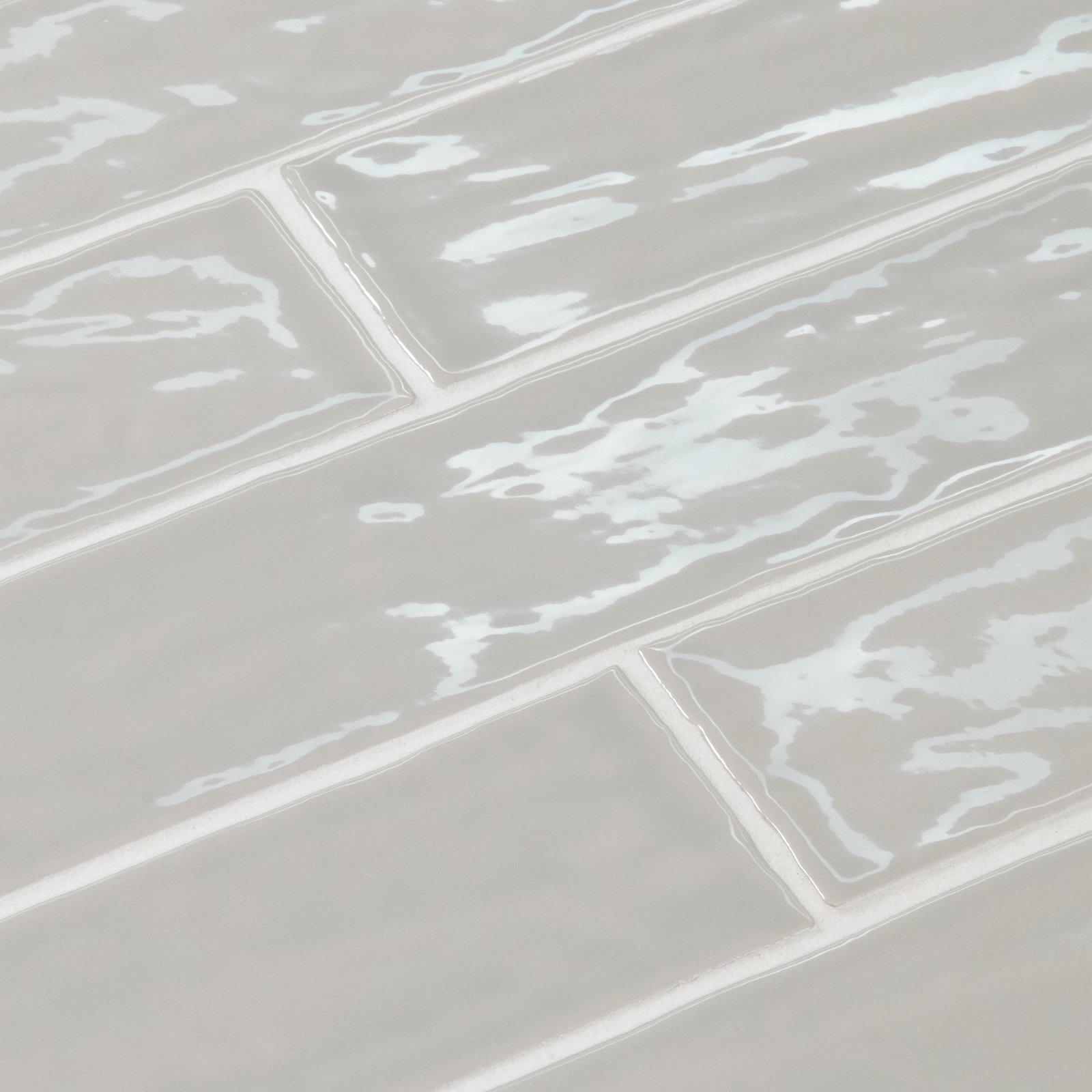 Marin 2.5" x 10" Porcelain Subway Tile, Pebble Gray