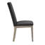 Chaise de salle à manger rembourrée en lin Irving Place Parsons-537581935-611458809