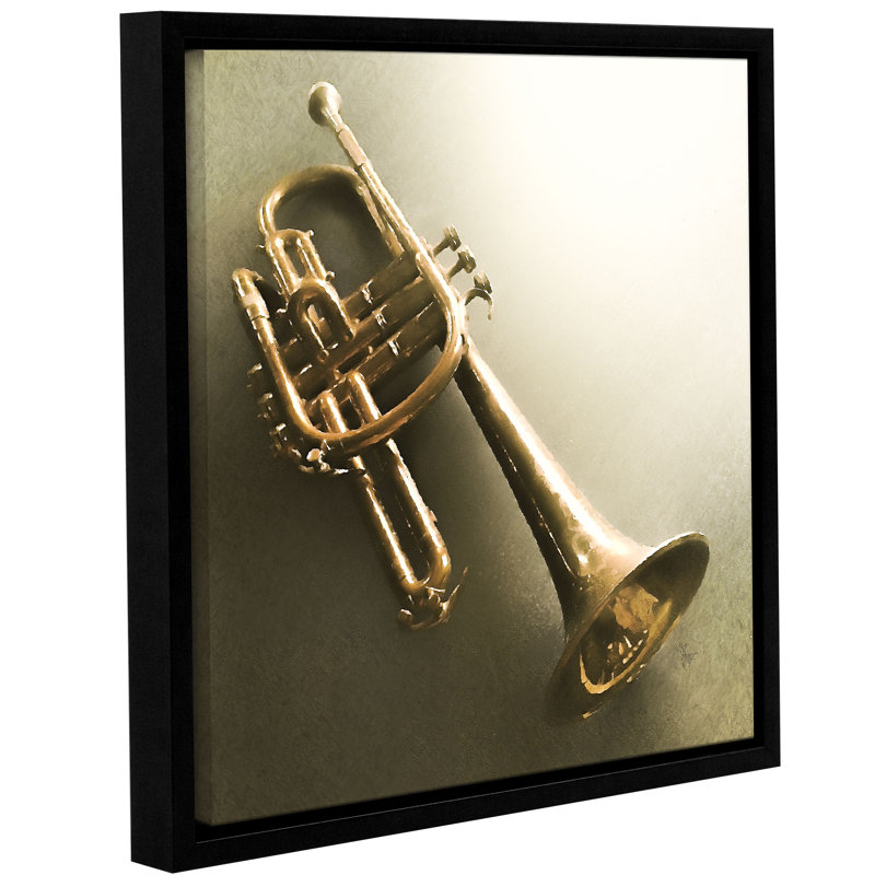 " Trumpet " by Scott Medwetz, 10" H x 10" W x 2" D