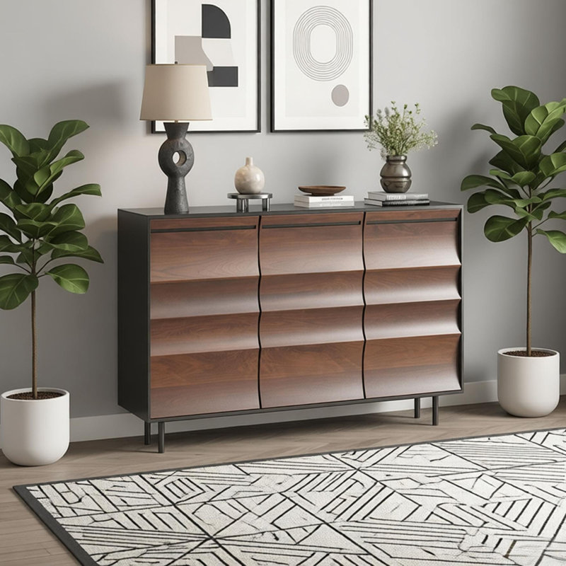 Buffet de rangement élégant et spacieux, H 31,49 po x l 47,24 po x P 15,74 po