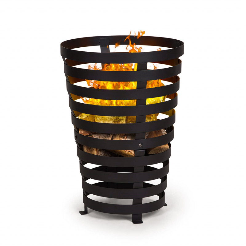 Round Steel Wood Burning Smokeless Fire Pit