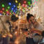 Guirlande de 30 lumières de Noël en forme de guirlande solaire-506937726