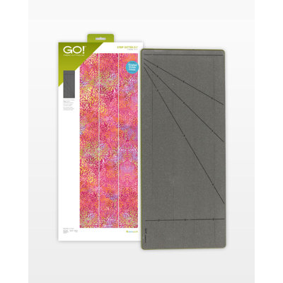 AccuQuilt GO! Big Boundless Starter Pack Fabric Cutter Bundle with Dies and Cutting Mat