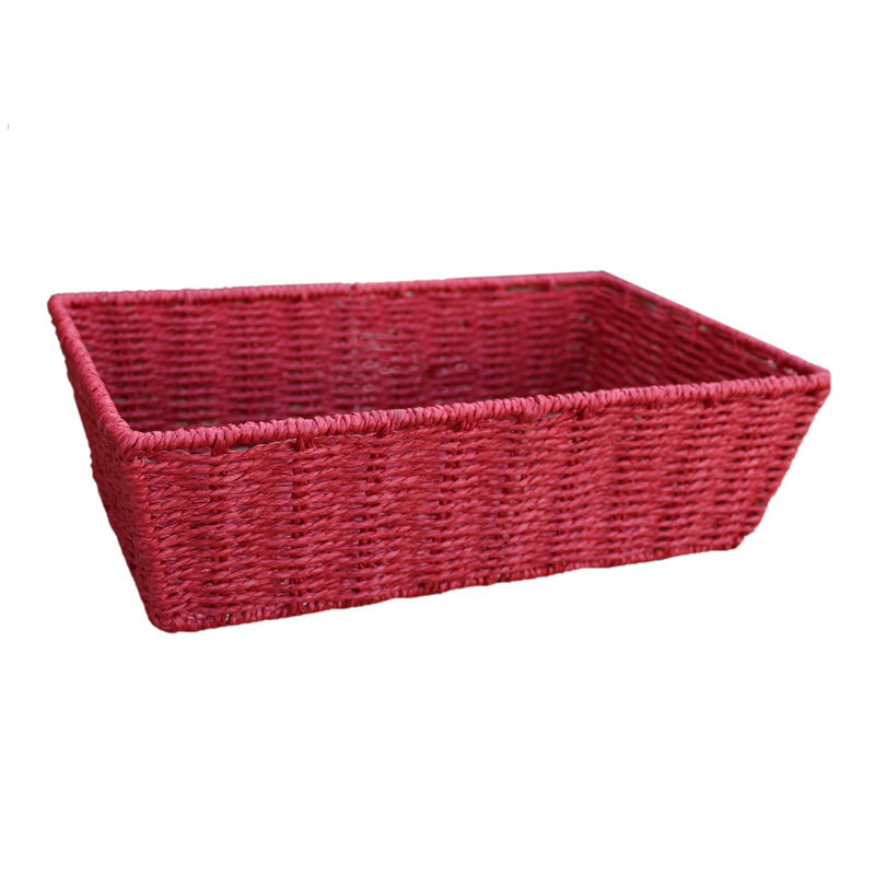 Jayne Wicker Tray, 10cm H x 34cm W x 21cm D