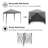 VonHaus Pop Up Gazebo 2.5 x 2.5m