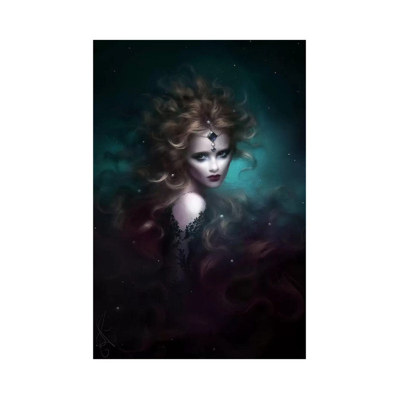 Sura by Melanie Delon - Print on Canvas, Wrapped Canvas, 20.32 cm H x 30.48 cm W