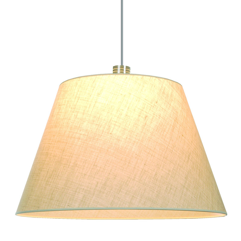 Renteria 39 cm H Empire Pendant Shade ( Screw On ) in Beige