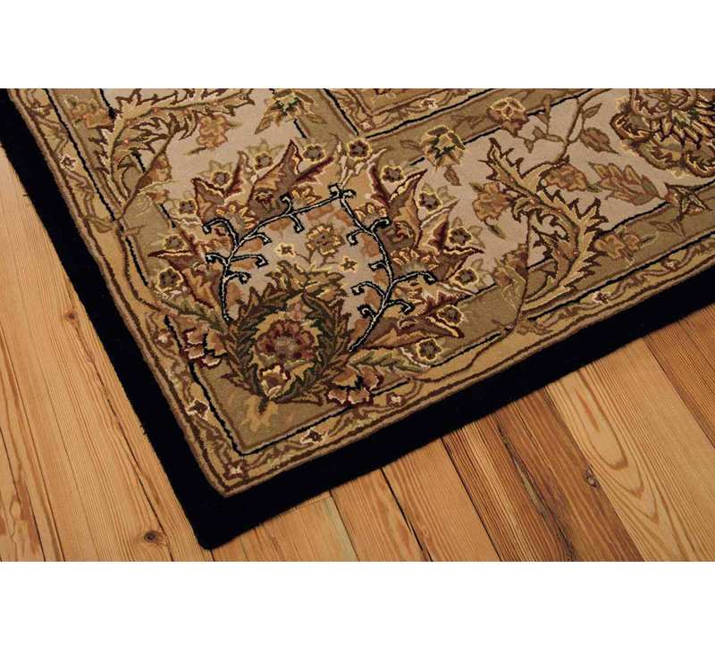 Boothwyn Wool Oriental Indoor Rug, Oval 7'6" x 9'6"