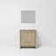 Ensemble de meuble-lavabo simple 30 po avec miroir Lafarre-113058770-113058772