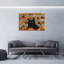 Art mural d'Halloween sur toile-1411266509