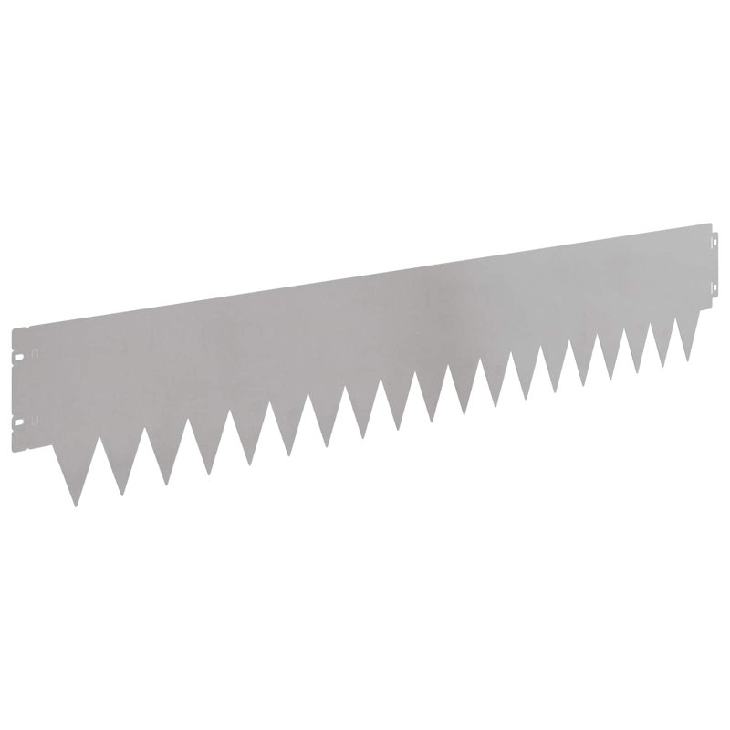 103cm W Metal Lawn Edging, 20cm H x 103cm W