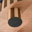 Table basse ronde, finition pour salon