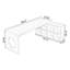 Bureaux en bois massif en L Burlywood-295450970-295450968